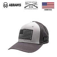 Кепка Grunt Style American Flag Hat | Grey