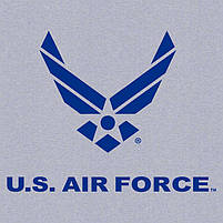 Футболка Grunt Style USAF - Aim High U.S.A.F. T-Shirt | Athletic Heather, фото 3