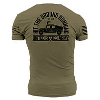 Футболка Grunt Style Army Hit The Ground Running T-Shirt | Military Green, фото 5