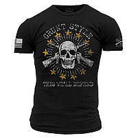Футболка Grunt Style Crossed-Rifle Skull T-Shirt, фото 3