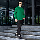 Спортивна кофта-худі Pobedov 97 зеленого кольору, фото 6