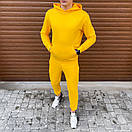 Кофта-худі Pobedov 97 трикотажна оранжевого кольору, фото 8