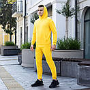 Худі Pobedov 97 з кишенею-кенгуру. Колір: жовтий, фото 9