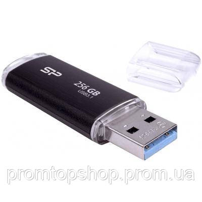 USB флеш наель Silicon Power 256GB Blaze b02 Black USB 3.0 (SP256GBUF3B02V1K) c - фото 3 - id-p2120775900
