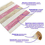 Самоклеюча декоративна 3D панель Ніжно-рожеве дерево 700x700x4мм (381) SW-00000527, фото 2