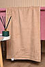Рушник для обличчя махровий бежевого кольору 173171P, фото 2