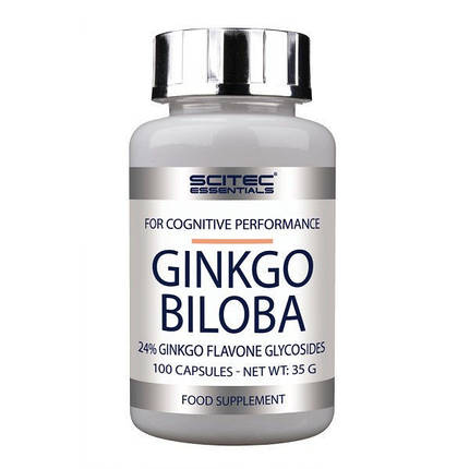 Ginkgo Biloba Scitec Nutrition 100 caps, фото 1
