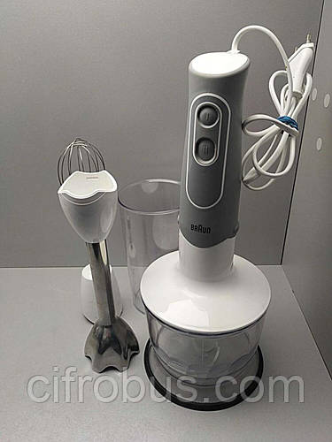 Food Processor Blender Braun Mq535 Braun MQ535 White Zigzag