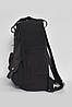 Жіночий рюкзак текстильний чорного кольору 173427P, фото 2