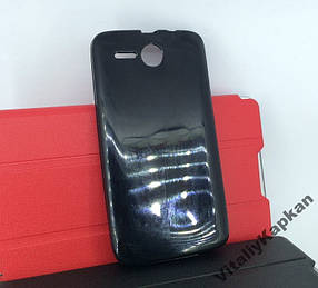 Чохол для Lenovo S680 накладка на бампер протиударний чорний