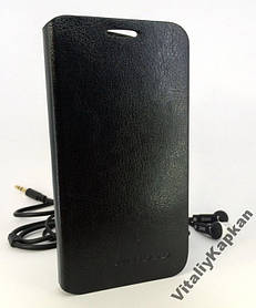 Чохол для Lenovo A670 книжка боковий з підставкою протиударний flip cover чорний