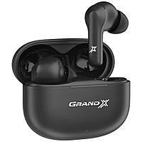 Навушники Grand-X GB-99B Black (GB-99B) TWS (True Wireless Stereo), бездротове, Bluetooth, закриті, Випромінювач - 10 мм, 16 Ом, ч