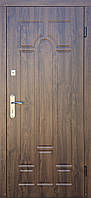 Двери входные в квартиру Ескада Еко Ваш ВиД Орех темный 860,960х2050х60 Левое/Правое