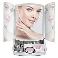 Настольное зеркало для макияжа Large LED Mirror My Foldaway Lighted Makeup Mirror