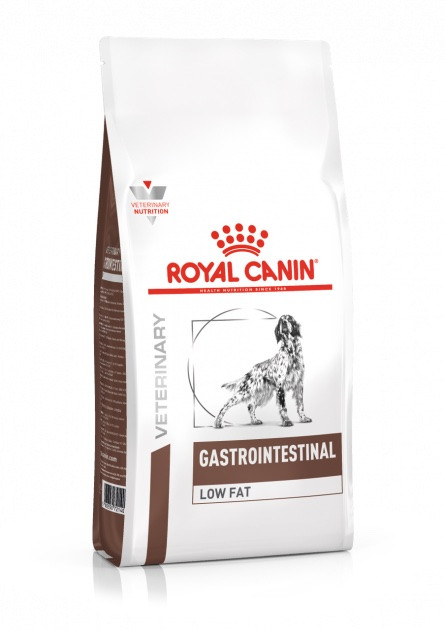 Корм Royal Canin Gastrointestinal Low Fat Canine сухий низькокалорійний для собак із захворюваннями ШКТ 12 кг