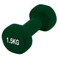 Гантель PowerPlay 4125 Achilles 1.5 кг Зелена (PP_4125_1.5kg) p