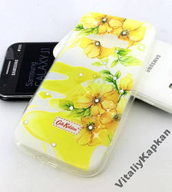 Чохол для Samsung j1 2016, моделі j120 накладка на бампер протиударний Cath Kidston