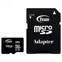 Карта памяти Team 16GB microSD class 10 UHS-I (TUSDH16GCL10U03) p