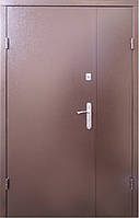 Дверцята вхідні Ваш Краєвид Метал/Метал Титан 1200х2050х80 Ліве/Праве