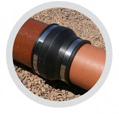 Гнучка муфта-перехідник Pipeconx 63 х 50 mm, фото 4