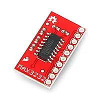 Трансивер Breakout MAX3232 3.3 В / 5 В - преобразователь RS232 - UART - SparkFun BOB-11189