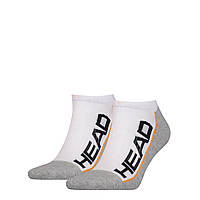 Шкарпетки Head PERFORMANCE SNEAKER 2PPK UNISEX білий, сірий Уні 39-42