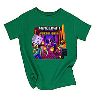 Детская футболка "minecraft" (portal dash) 86 Family look