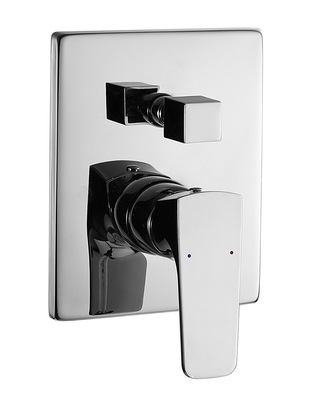 Змішувач врізний для ванни Imprese Valtice хром VR-10320 (Z)