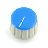 Ручка потенциометра GS18 серо-голубая - 6 / 18 мм - 5 шт.