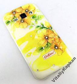 Чохол для Samsung j1 2015, j100 накладка на бампер протиударний Cath Kidston