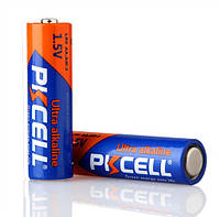 Батарейка щелочная PKCELL 1.5V AA/LR6, 2 штуки в блистере цена за блистер, Q12 p