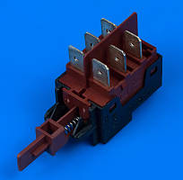 Кнопка для пральної машини Ardo на 6 контактів 522004900