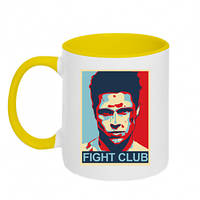 Кружка двоколірна 320ml Fight Club Tyler Durden