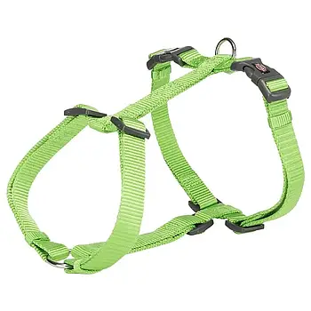 Шлея Trixie Premium H-Harness для собак, 20-32 см, 10 мм, розмір XXS-XS, яблучний