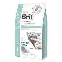 Сухой корм для кошек, при заболеваниях мочевыводящих путей Brit GF Veterinary Diet Struvite 2 кг (курица) p