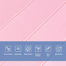 Самоклеюча 3D панель 700x700x4мм Рожеве дерево (379) SW-00001384, фото 4