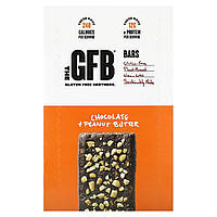 Спортивные батончики The GFB, Gluten Free Bars, Chocolate + Peanut Butter, 12 Bars, 2.05 oz (58 g) Each