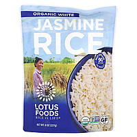 Готовое блюдо Lotus Foods, Organic White Jasmine Rice, 8 oz (227 g) Доставка від 14 днів - Оригинал