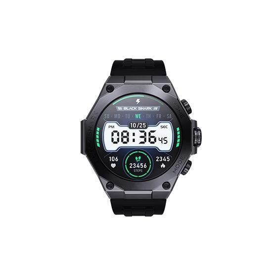 Смарт годинник Black Shark S1 Pro black, IP68, екран 1,43'' AMOLED, фото 1