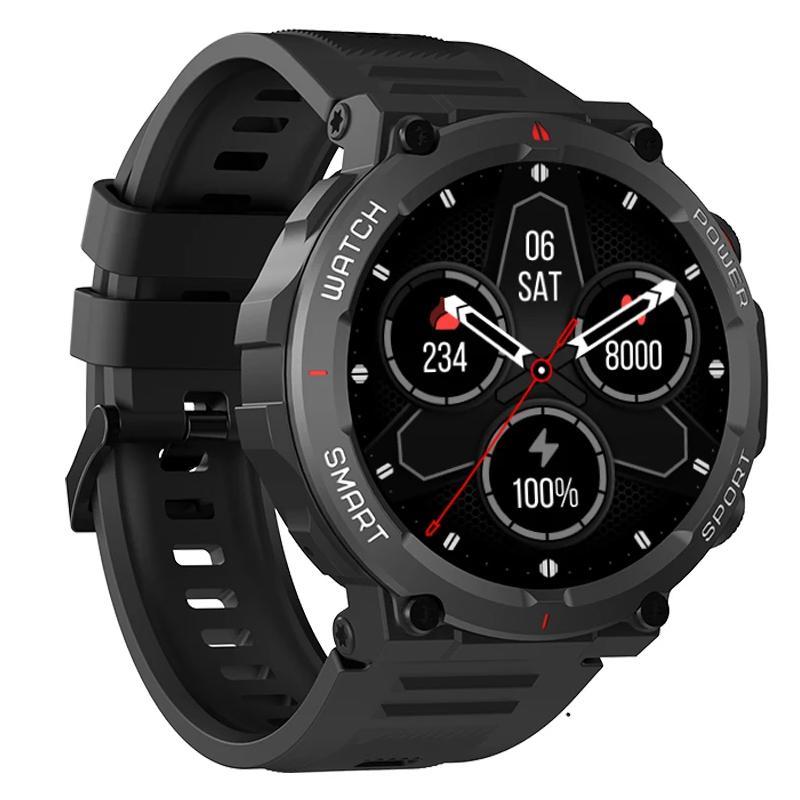 Смарт годинник Blackview W50 black, IP68, екран 1,39'' TFT, фото 1