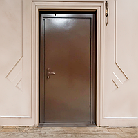 Безопасная и надежная металлическая дверь для подъезда, магазина, гаража, кладовой и хлева