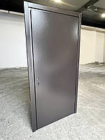 Безопасная и надежная техническая двухлистная дверь для офисного помещения, склада, кладовой и хозблока со