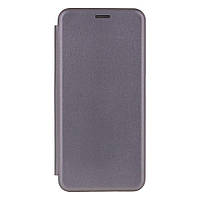 Чехол-книжка кожа для Xiaomi Poco F3 Цвет Grey p