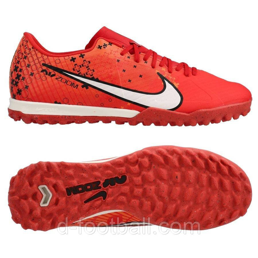 Сороконіжки Nike Air Zoom Mercurial Vapor 15 MDS Academy TF FD1168-600, Червоний, Розмір (EU) — 43