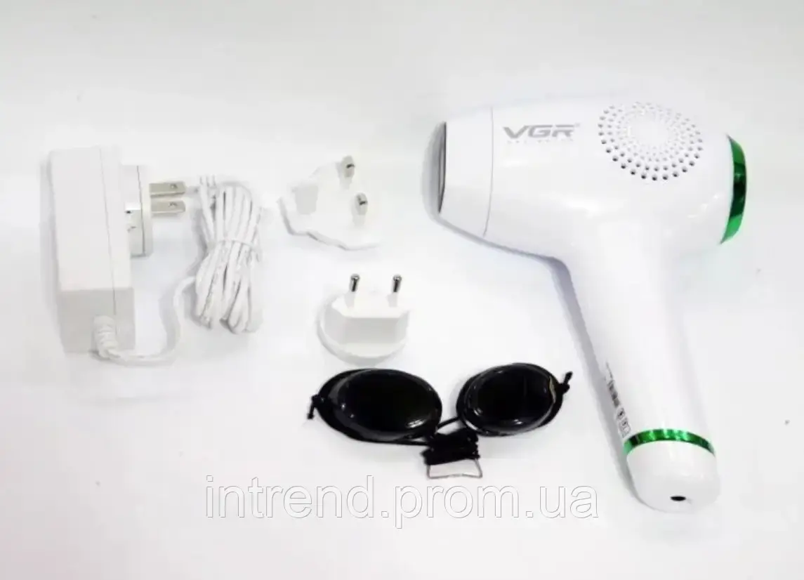Эпилятор фото лазер VGR V-716 Фотоэпилятор для лица и тела Аппарат для эпиляции p - фото 2 - id-p2121942128