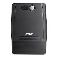 ДБЖ FSP FP1000, 1000ВА/600Вт, Line-Int, IEC*4, USB/RJ45, AVR, Black