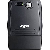 ДБЖ FSP FP600, 1000ВА/600Вт, Line-Int, CE, IEC*4+USB+USB cable, Black