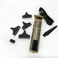Машинка для стрижки волос V-073 аккумуляторный беспроводной триммер для бороды DN-448 и усов