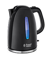 Електрочайник Russell Hobbs Textures Plus, 1.7л, пластик , чорний