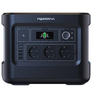 Зарядна станція Marsriva MP10 1000Вт (1024Вт/г, LiFePo4, PD 60Вт)
